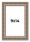 Photo Size Ornate Gold Picture Frame - UV Acrylic, Foam Board Backing, Hanging Hardware